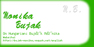 monika bujak business card